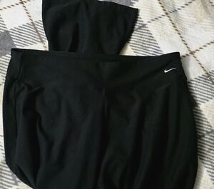 Nike Black Leggings with White Logo